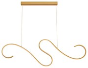Φωτιστικό Οροφής LED Aca Calista YL1809LEDPGD Gold
