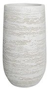 ΚΑΣΠΩ FIBER CLAY ΛΕΥΚΟ-ΕΚΡΟΥ ΨΗΛΟ ΣΤΡΟΓΓΥΛΟ ΜΙΚΡΟ Φ34x60cm - 06-00-20719-S