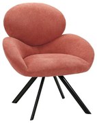 Armchair Melany Fylliana Pink 70x76x89 cm