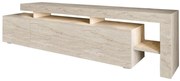 Έπιπλο Τηλεόρασης Με Φως Led Beliz 382NRC2508 192x37x53cm Travertine Beige