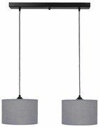 Φωτιστικό Οροφής Δίφωτο Heronia 14-0167 Grey