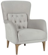 Πολυθρόνα - Μπερζέρα Zundaor 783-5503 86x95x103cm Grey