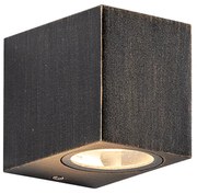 GU10 WALL LUMINAIRE 230V AC GOLDEN BLACK IP65 MAX.35W ACA LG2203GU10GB