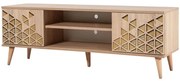 Έπιπλο Τηλεόρασης Truva 863SPH3014 140x40x50cm Oak