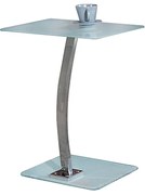Τραπεζάκι Laptop SOLID Μεταλλικό/Γυάλινο EO400,1 48x32x58cm