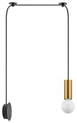 SE21-GM-4-NM1W ADEPT TUBE Gold Matt Wall Lamp+