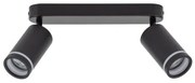 Σποτ Φωτιστικό Οροφής 2xGU10 Ρυθμιζόμενο Jet TK Lighting-6912-Μαύρο 6912