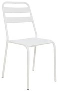 Καρέκλα JASON C5177.02 Μεταλλική Λευκή Ματ 43x50x86 εκ. 43x50x86 εκ.