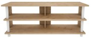 Έπιπλο Τηλεόρασης Pueblo 322RTC2243 120x44,6x47,4cm White-Oak