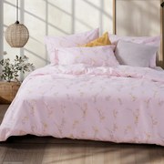 Σεντόνια Irida (Σετ 4τμχ) Pink Nef-Nef Homeware Διπλό 200x270cm 100% Βαμβάκι