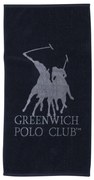 Πετσέτα Γυμναστηρίου 3035 Black-Grey Greenwich Polo Club Γυμναστηρίου 45x90cm 100% Βαμβάκι