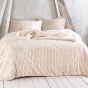 Κουβερτοπάπλωμα Υπέρδιπλο (220x240) Rythmos Shabby Ecru