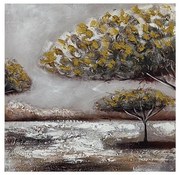 Πίνακας TREE FL3210 Fylliana σε Καμβά με Ξύλινο Πλαίσιο 60x2.3x60εκ.