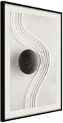 Αφίσα - Zen Garden - 40x60 - Μαύρο - Με πασπαρτού