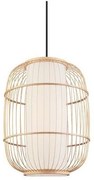 Κρεμαστό Φωτιστικό Οροφής ARTE ILLUMINA E27 Φ30 Bamboo 144-31005 Eurolamp 144-31005 Μπεζ