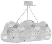 Παιδικό Κρεμαστό Φωτιστικό Οροφής Clouds Gray 41410 E Ango-41410E-Γκρι 41410E