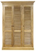 Artekko Ντουλάπα από Ξύλο μασίφ (155x55x225)cm Artekko 617-0266