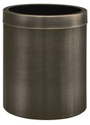 Χαρτοδοχείο Ανοιχτό 5lt Sanco Ø20,5xH24,5 cm Open Bins Dark Bronze Mat 90660-DM25