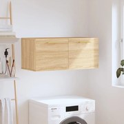 vidaXL Ντουλάπι Τοίχου Sonoma Δρυς 80x36,5x35 εκ. Επεξεργασμένο Ξύλο