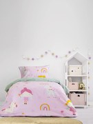 Σετ Σεντόνια Μονά 160x260- Fairy Cherry 5206482147881