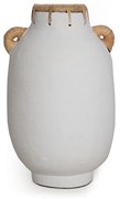 Διακοσμητικό Βάζο (Φ21x35) Soulworks Usiris White 0750015