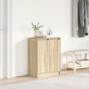 Παπουτσοθήκη Sonoma Δρυς 57x34x76 εκ. από Επεξεργασμένο Ξύλο - Καφέ