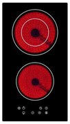 Telemax ALP-TD35 Domino Κεραμική Εστία Αυτόνομη με Λειτουργία Κλειδώματος 26x49εκ.