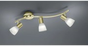 Φωτιστικό Οροφής 3xE14 4,9W IP20 Levisto Trio Lighting 871010308 Ορείχαλκος