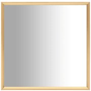 vidaXL Καθρέφτης Χρυσός 40 x 40 εκ.