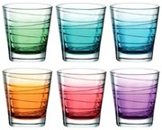 Ποτήρι Ουίσκι Rainbow Event (Σετ 6Τμχ) 026844L 250ml Multi Leonardo Γυαλί