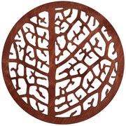 Σουπλά Coral (Σετ 4Τμχ) 790PYN1104 36x36cm Cherry Hermia Ξύλο