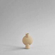 Βάζο, Sphere Bubl, Mini, Μπεζ, Κεραμικό, 18x6x13cm, 101 COPENHAGEN