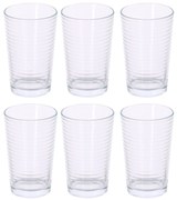 Ποτήρια Ποτού 220ml Γυάλινα 6Τμχ ALPINA