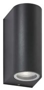 Απλίκα Φωτιστικό Τοίχου Marlon Μαύρο IP54 30568 Fischer Honsel-30568-Μαύρο 30568