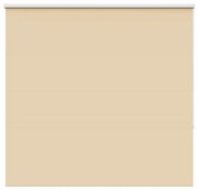 vidaXL Roller Blind Blackout Μπεζ 160x150 cm Πλάτος υφάσματος 156,6cm