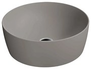 GSI Sand Tortora 9039-440 Πορσελάνινος Νιπτήρας Μπάνιου Επιτραπέζιος Διπλής Επισμάλτωσης Dualglaze ø40 cm