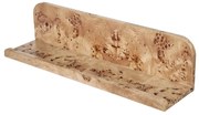 Artekko Artekko Burl Ράφι Επιτοίχιο MDF Φυσική Απόχρωση (48x12x12)cm 49646