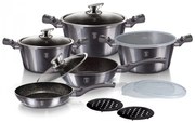 Σετ Μαγειρικής Berlinger Haus 13 τμχ Metallic Dark Grey Line BH-6886