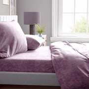 Σεντόνι Μεμονωμένο Polycotton Μονό 160x240εκ. Shadow 25 Light Purple DimCol