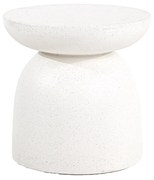Βοηθητικό Τραπέζι Rieti Terazzo White Round (40x40x40) Soulworks 0800046 - ows.0800046