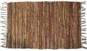 Δερμάτινο Χαλάκι (70x140) San Lorentzo Flat Beige