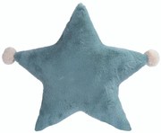 Γούνινο Διακοσμητικό Μαξιλάρι (45x45) Nef-Nef Homeware Baby Star Dusty Aqua