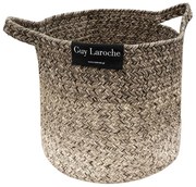 Καλάθι Jute Shades 30X30X30 Wenge Guy Laroche 100% Βαμβάκι