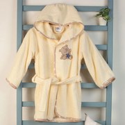 Μπουρνούζι Βρεφικό Με Κέντημα Star Bear 153 Ecru DimCol
