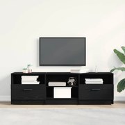 vidaXL Ντουλάπι TV Μαύρο 150 x 33.5 x 45 εκ. Επεξεργασμένο ξύλο
