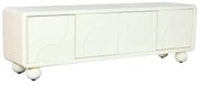 Τηλεόραση DKD Home Decor Λευκό Ξύλο MDF 160 x 37 x 50 cm