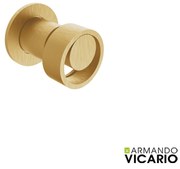 Μίκτης Εντοιχισμού 1 Εξόδου Halo Vicario Brushed Gold 515050-201