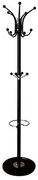 Καλόγερος Περιστρεφόμενος Jason Ε722,2 37x170cm Black Metal,Marble