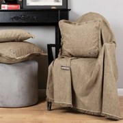 Ριχτάρι Καναπέ Διθέσιου (180x250) Aslanis Home Plain 4 Seasons Sahara