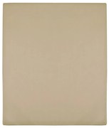 vidaXL Σεντόνια με Λάστιχο 2 τεμ. Taupe 140x200 εκ. Βαμβακερό Ζέρσεϊ